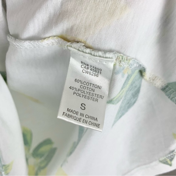 Chaser Lemon Graphic Print Short Sleeve Tee Shirt Small - Picture 12 of 13